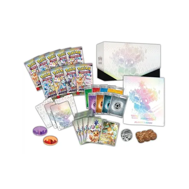 Pokemon TCG SV8.5 Prismatic Evolutions Elite Trainer Box English