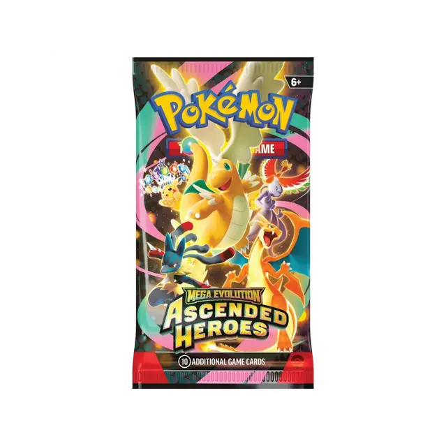 Pokemon TCG ME2.5 Ascended Heroes Tech Sticker Collection Blister (Charmander) English