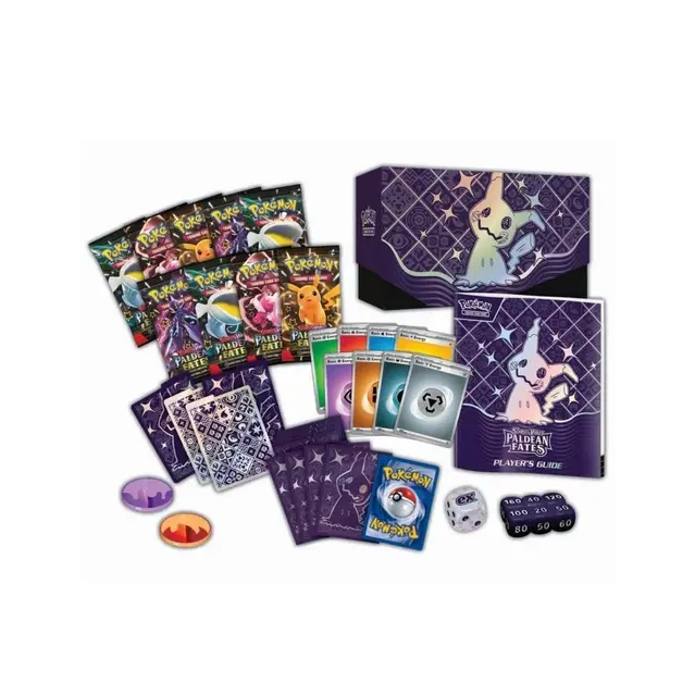 Pokemon TCG SV4.5 Paldean Fates Elite Trainer Box English