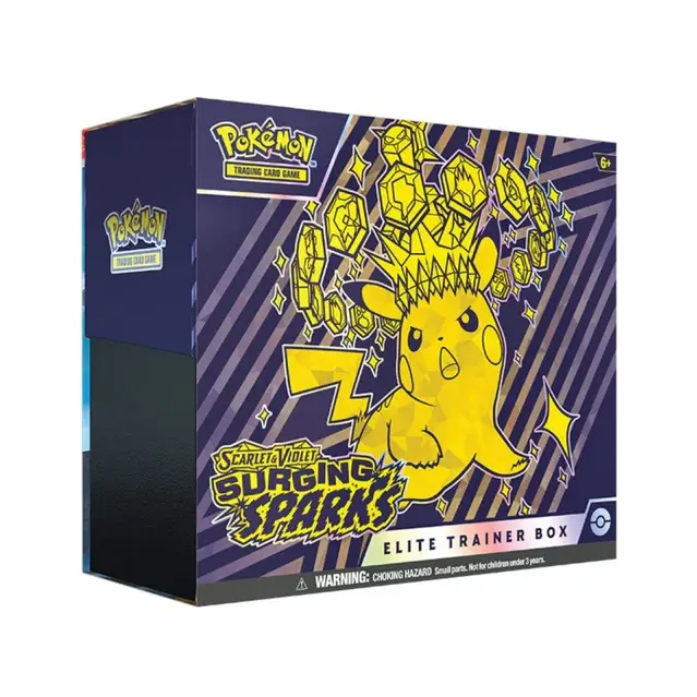 Pokemon TCG SV8 Surging Sparks Elite Trainer Box English