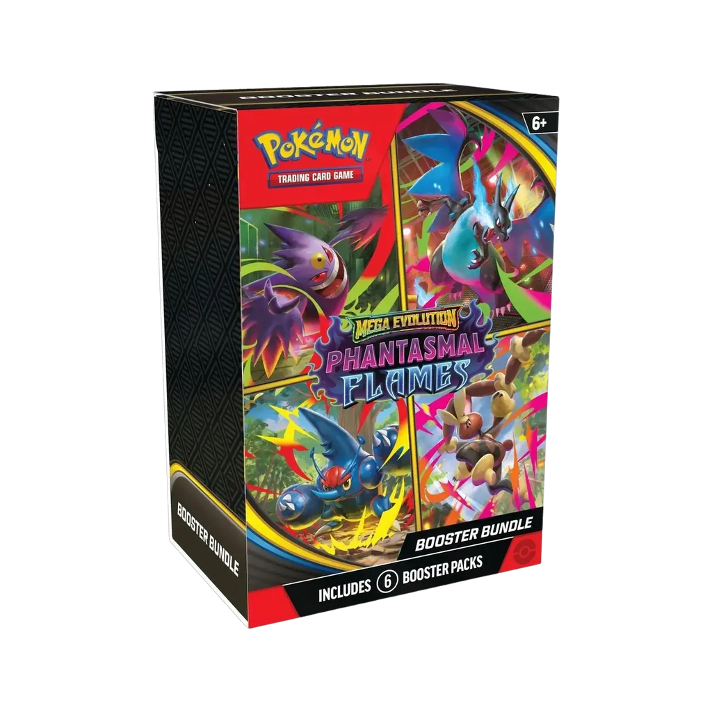 Pokemon TCG ME2 Phantasmal Flames Booster Bundle English