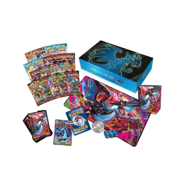Pokemon TCG ME2 Phantasmal Flames - Ultra Premium Collection Mega Charizard ex English