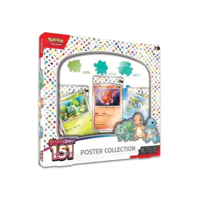 Pokemon TCG SV3.5 151 Poster Collection Box English
